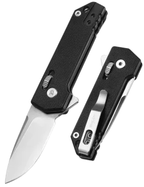 DREAMTECH D4251GB – Couteau EDC Compact D2 G10 Noir