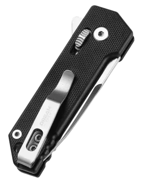 DREAMTECH D4251GB – Couteau EDC Compact D2 G10 Noir