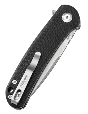 DREAMTECH D4389C – Couteau EDC VG10 Fibre de Carbone
