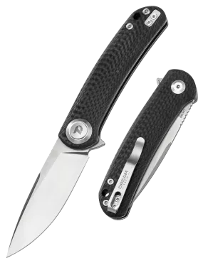 DREAMTECH D4389C – Couteau EDC VG10 Fibre de Carbone