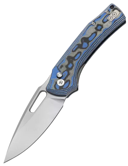DREAMTECH D4542MBL – Couteau EDC D2 Micarta Multicolore
