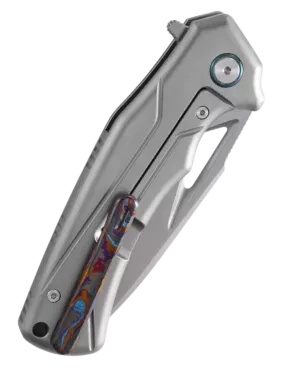 DREAMTECH D9402G – Couteau EDC M390 Titane Zirconium Damas