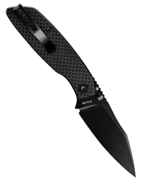 RUIKE P746-CB2 – Couteau EDC 14C28N Noir G10