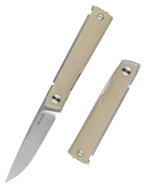 RUIKE D712-T – 8Cr13MoV White G10 EDC Knife