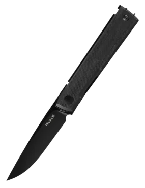 RUIKE D712-B – Couteau EDC 8Cr13MoV G10 Noir