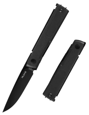 RUIKE D712-B – 8Cr13MoV Black G10 EDC Knife