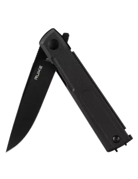 RUIKE D712-B – Couteau EDC 8Cr13MoV G10 Noir