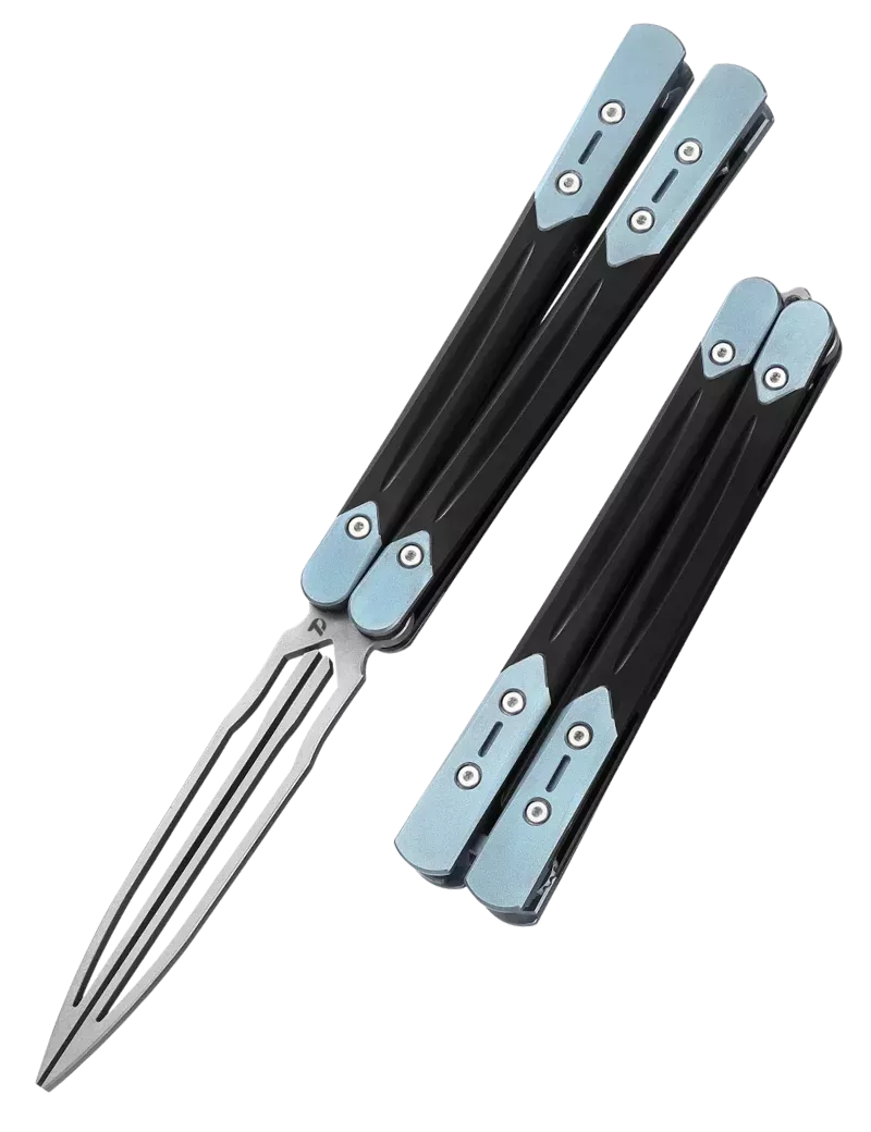 DREAMTECH D4548SBL – Balisong Trainer 7Cr17 Aluminium Titane