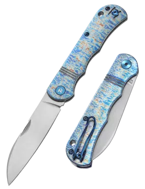 DREAMTECH D4453TF – Couteau EDC VG10 Titane Flame