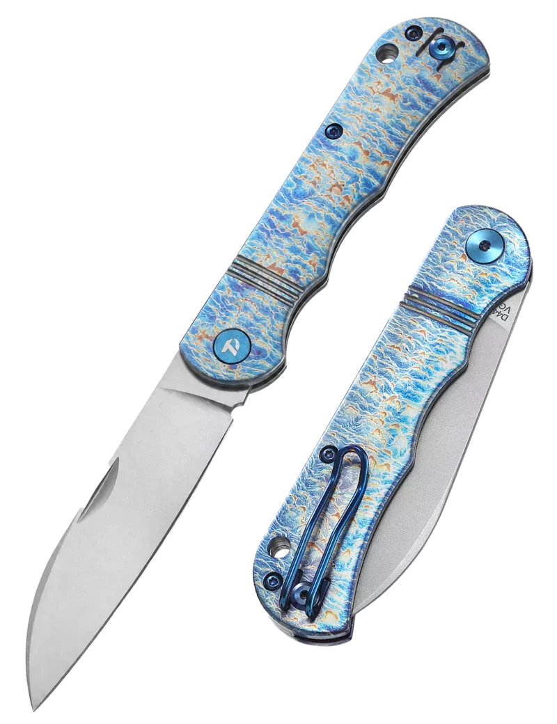 DREAMTECH D4453TF – VG10 EDC Knife Flame Titanium