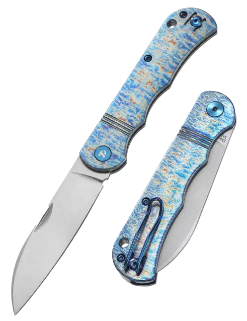 DREAMTECH D4453TF – Couteau EDC VG10 Titane Flame