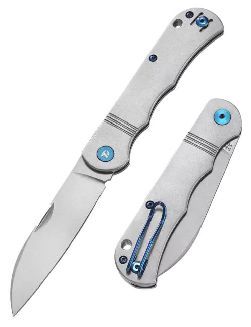 DREAMTECH D4453TG – Couteau EDC VG10 Titane Gris