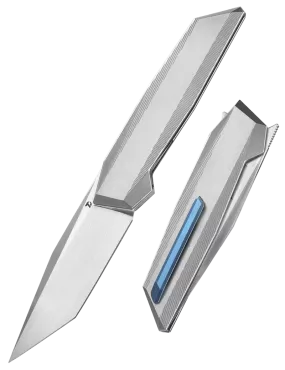 DREAMTECH D4458TG – CPM20CV Tanto EDC Knife Titanium