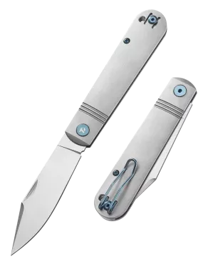 DREAMTECH D4386TG – VG10 Clip Point EDC Knife Titanium