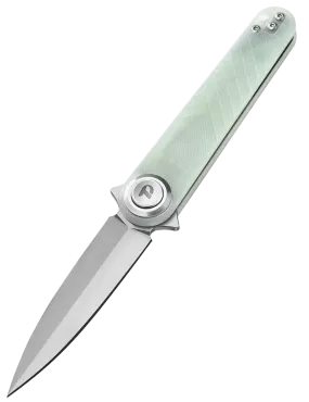 DREAMTECH D4052GJ – Couteau EDC 14C28N G10 Jade