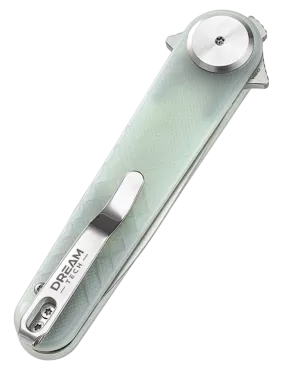 DREAMTECH D4052GJ – Couteau EDC 14C28N G10 Jade