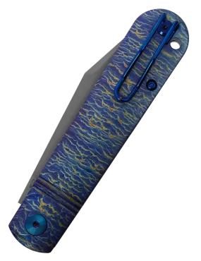 DREAMTECH D4386TF – Couteau EDC VG10 Titane Flame