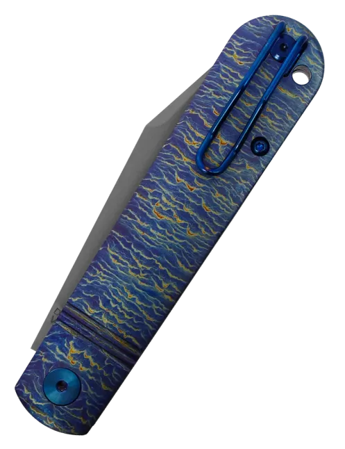 DREAMTECH D4386TF – Couteau EDC VG10 Titane Flame
