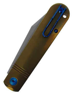 DREAMTECH D4386TBR – Couteau EDC VG10 Titane Bronze