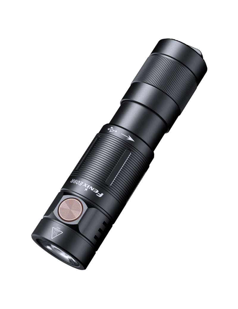 FENIX - E09R - Lampe de poche compacte rechargeable - 600 lumens