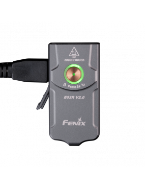 FENIX - E03R V2.0 - Lampe porte-clés en métal - 500 lumens