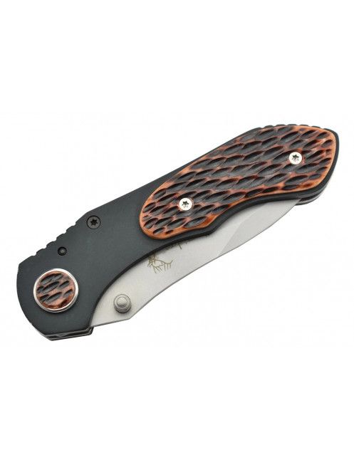 Elk Ridge ER-001BN Couteau pliant lame acier 440 Elk Ridge ER-001BN Couteau pliant lame acier 440