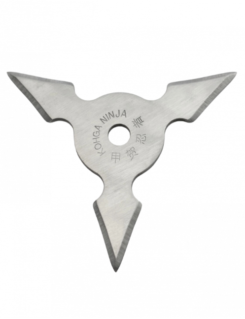 3-Branch Shuriken Stainless Steel 420 - Silver Color, 90mm 3-Branch Shuriken Stainless Steel 420 - Silver Color, 90mm
