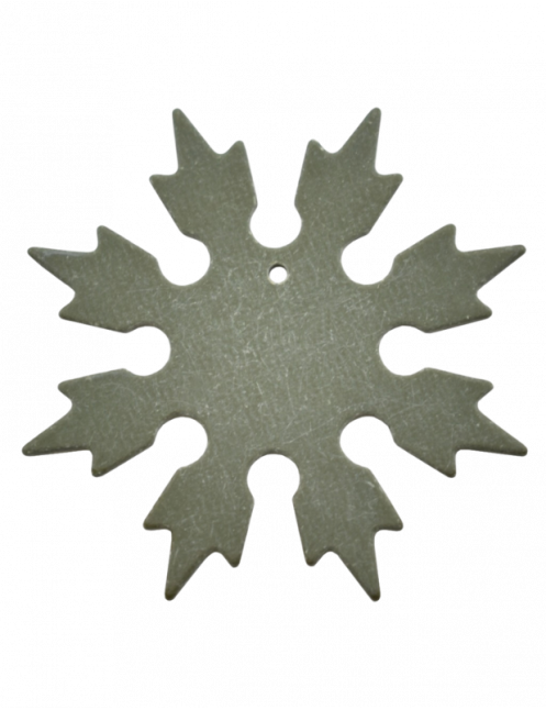 8-Branch Shuriken in Kaki G10 - Diameter 52mm 8-Branch Shuriken in Kaki G10 - Diameter 52mm