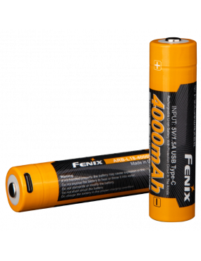 FENIX ARBL18-4000U – Batterie 18650 USB-C 4000mAh