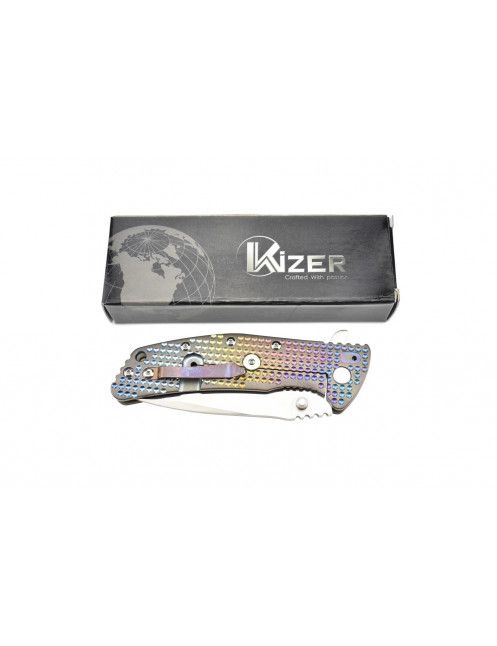 Kizer Ki5404A2 Magnum Couteau pliant G10 Noir et acier S35VN Kizer Ki5404A2 Magnum Couteau pliant G10 Noir et acier S35VN