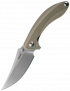 Ruike P155-W Sable Couteau de poche lame acier 14C28N manche G10
