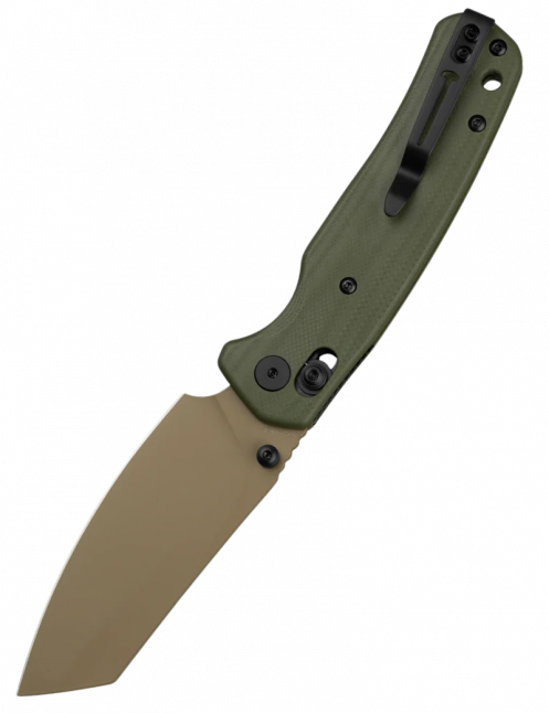 Bestechman Cicada’s Wing BMK06C Folding Knife OD Green G10
