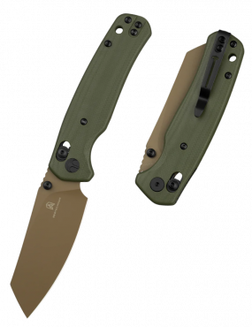 Bestechman Cicada’s Wing BMK06C Folding Knife OD Green G10