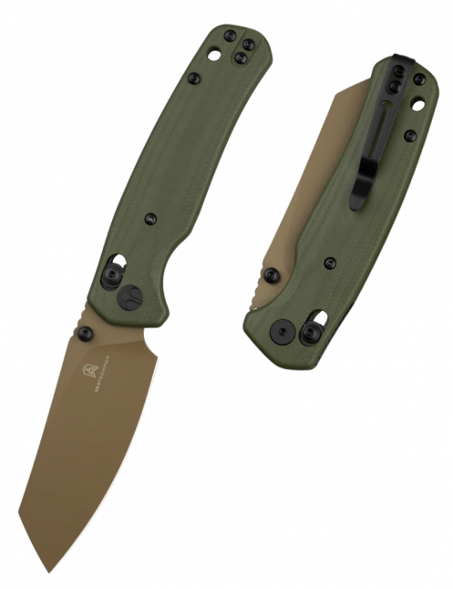 Bestechman Cicada’s Wing BMK06C – Couteau pliant G10 OD Green