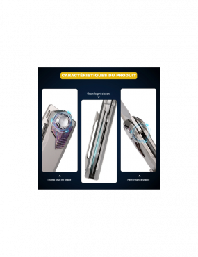 REMETTE - RT-Peregrine Falcon Titanium M390 Knife Folding Pocket Knives RTT1-GX with Safety Lock