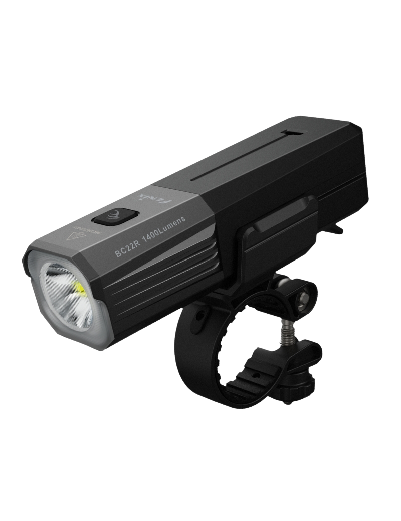 La Fenix BC22R est une lampe de vélo de route rechargeable haute perfo