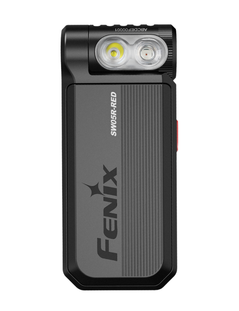 FENIX SW05R-RED – Rechargeable red light flashlight, 150 lumens