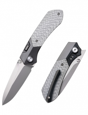 REMETTE - Couteau RT-Meteor - Manche Titane Lame M390 RTPT-B