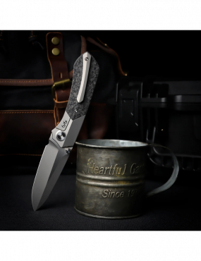 REMETTE RT-Meteor Knife Titanium Handle M390 Blade RTPT-E