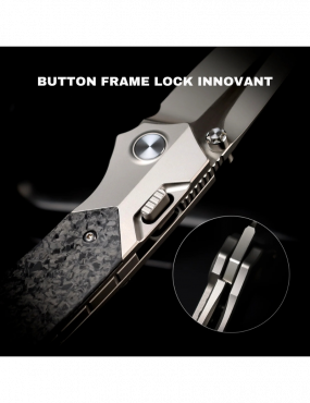 REMETTE RT-Meteor Knife Titanium Handle M390 Blade RTPT-E