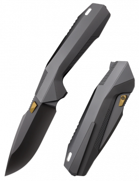 REMETTE - Couteau RT-WK1 Manche Titane Lame M390 WK1-F