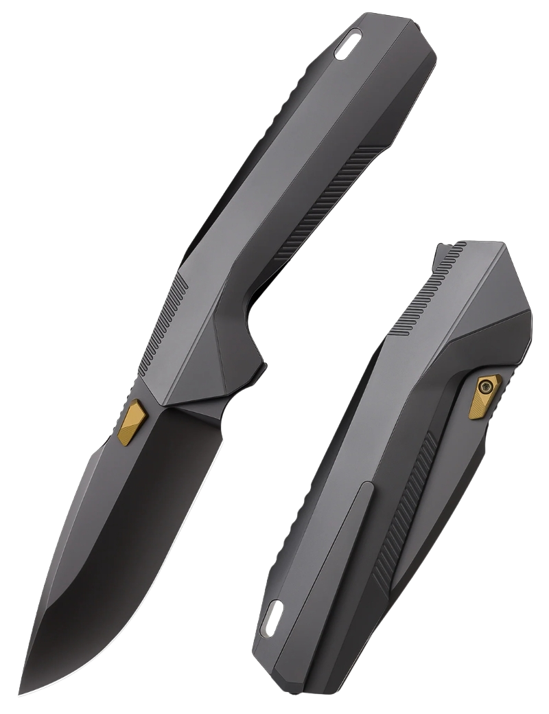 REMETTE - RT-WK1 Disassembly Knife Titanium Handle M390 Blade WK1-F