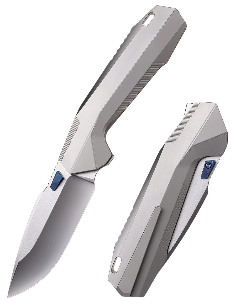 REMETTE - RTWK1-D - Couteau RT-WK1 Manche Titane Lame M390 WK1-D