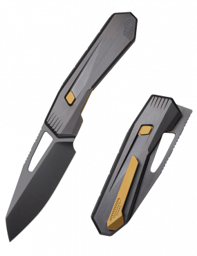 REMETTE - RT-Agile Peregrine Falcon Knife Titanium Handle M390 DLC Blade RTCZ-B