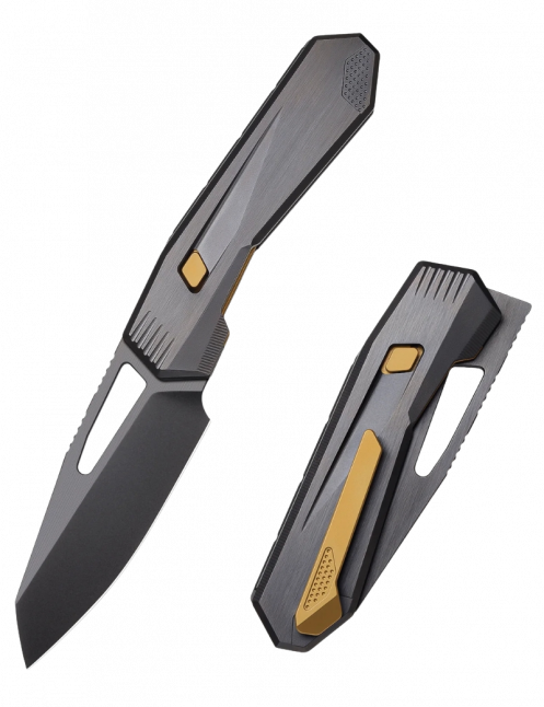 REMETTE - RT-Agile Peregrine Falcon Knife Titanium Handle M390 DLC Blade RTCZ-B REMETTE - RT-Agile Peregrine Falcon Knife Titanium Handle M390 DLC Blade RTCZ-B