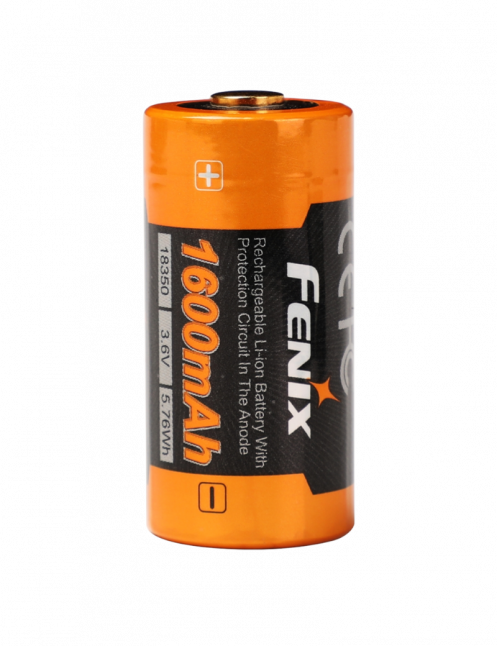 Fenix ARBL18-1600 Battery – 1600 mAh rechargeable Li-ion 18350