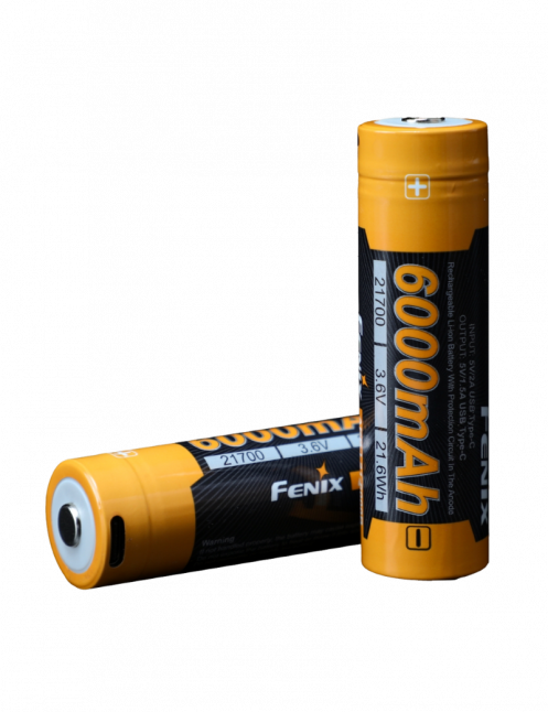 Fenix Batterie ARBL21-6000B – 6000 mAh compatible lampes Fenix
