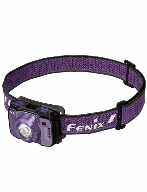 Fenix HL12R V2.0 Purple – Rechargeable headlamp, 500 lumens