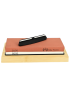 MAXKNIVES - MK1706 - Pierre d'affûtage sur support + guide d'affûtage