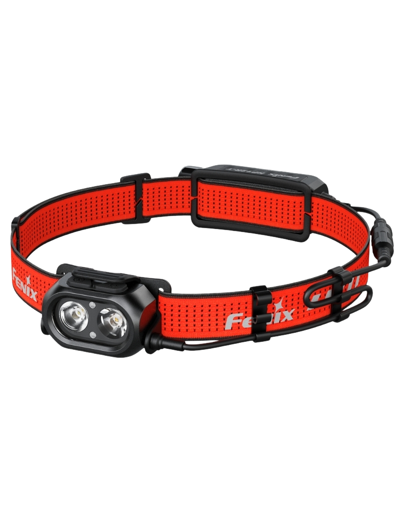 FENIX - HP12R-T - Red - Rechargeable headlamp - 1300 LUMENS